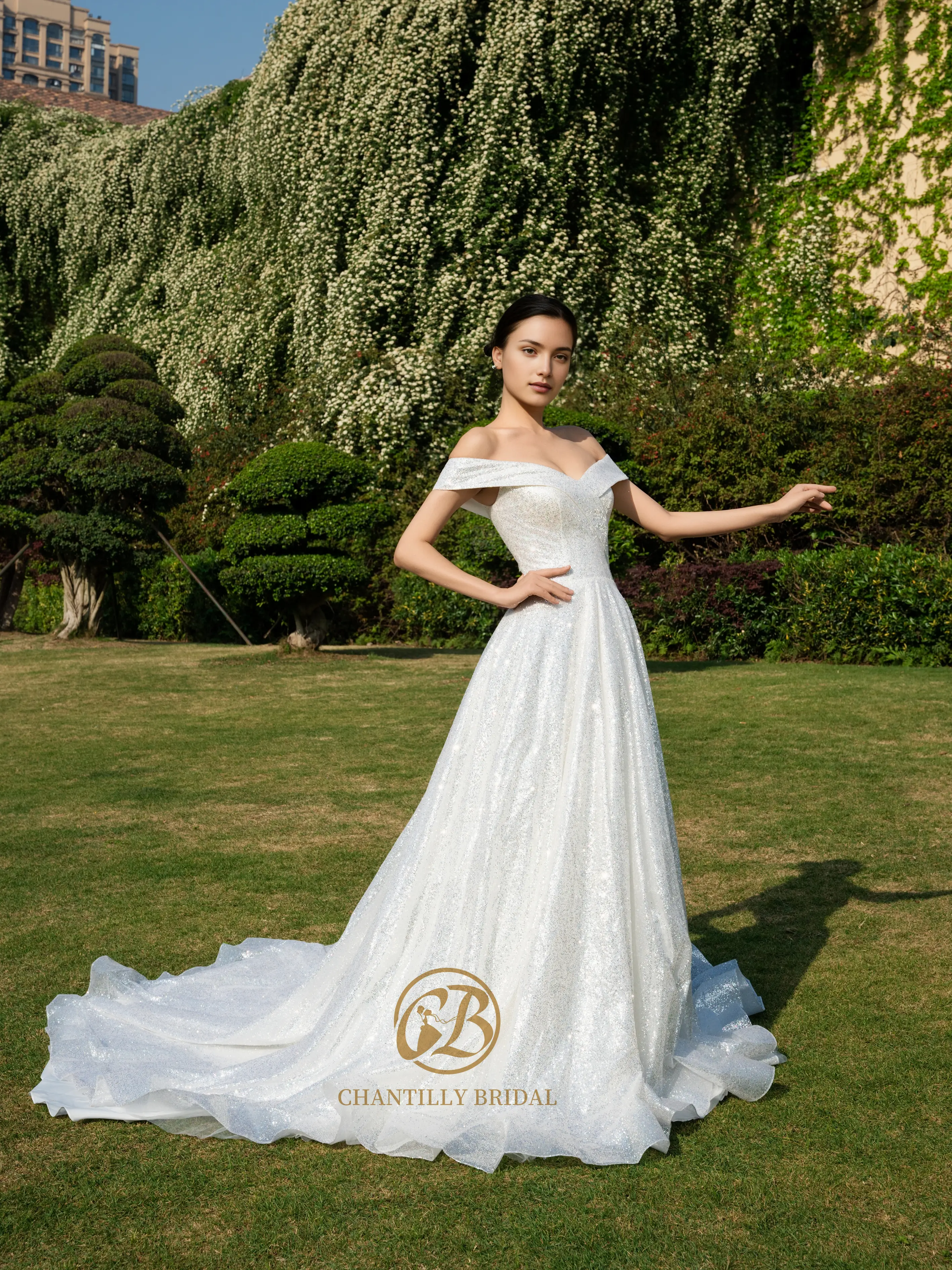 The Sweetheart Back: A V-Neckline That Steals Hearts& Sheer Modesty Panel